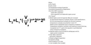 電容壽命計算方法 電容壽命計算方法